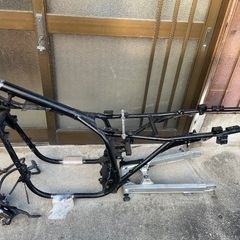 gpz550f 書付フレーム　部品　gpz400f ゼファーχ ...