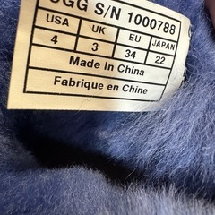 UGG 未使用　ムートンブーツ
の画像
