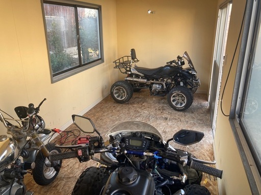 四輪バギー　ATV 行動走行可　普通自動車免許　現況快調　