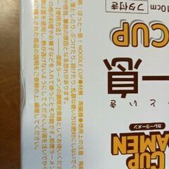 【開封済み】　ヌードルカップ　フタ付き　食器　　￥1,000の画像