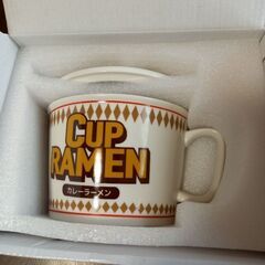 【開封済み】　ヌードルカップ　フタ付き　食器　　￥1,000の画像
