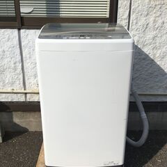 ☆ジモティ割あり☆ AQUA洗濯機21年製4.5kgクリーニング済YJ5293 (リユースのサカイ八街) 榎戸の生活家電《洗濯機 》の中古あげます・譲ります｜ジモティーで不用品の処分