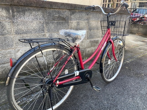 【27インチ自転車】美品❗️変速なし　鍵、サドル新品❗️スペアキーあり　若林自転車　浜大津店　SALE中❗️