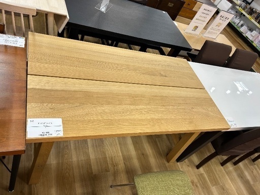 【軽トラック90分無料貸し出し】ダイニングテーブル入荷しました！！