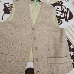 【売約済】お値下げ中！昭和レトロ 中古品 ズボン ベスト セットの画像
