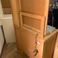 0182 ドレッサー 木目の画像