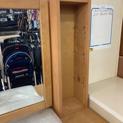 0182 ドレッサー 木目の画像
