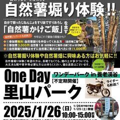 養老渓谷で自然薯堀り体験