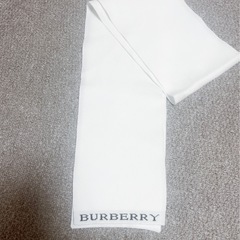 Burberry コットンマフラーの画像