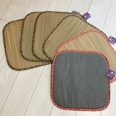 ★未使用★ いぐさ座布団　40×40cm 6枚セットの画像