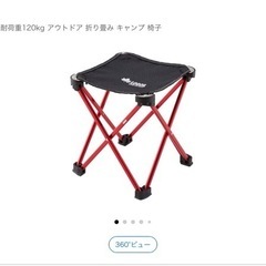 キャンプ道具一式の画像