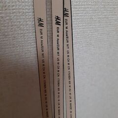 H&Mフェイクレザーベルト3本セット(レディース)の画像