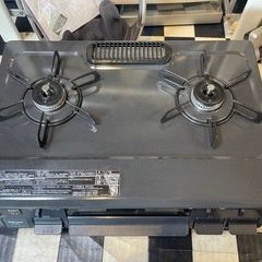 【リサイクルサービス八光】2022年製　パロマ　都市ガス用ガスコンロ　水無し片面焼きグリル　IC-S87-1L 左強火の画像