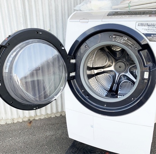 超最安値?2020年製11kg HITACHIドラム式洗濯乾燥機　BD-SV110E配達無料！