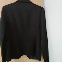 ブラック　レディス　スーツ　リクルート向け　お仕事向けの画像