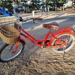 子供用自転車 赤 16 inch