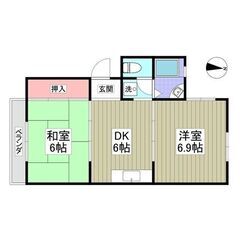 KS💞初期費用5万円✨初月賃料無料✨敷金ゼロ✨礼金ゼロ✨仲介手数...