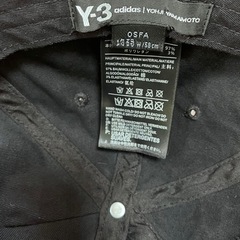 希少Y-3×adidas×YOHJI YAMAMOTOコラボキャップ の画像