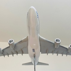 今週末値下げ　100回搭乗記念品としてもらった貴重品　Korean Air　A380-800 プラモデルの画像