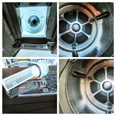 TOSHIBA TW-127X8L ZABOON ドラム式 全自動 洗濯機 12kg 2020年製の画像