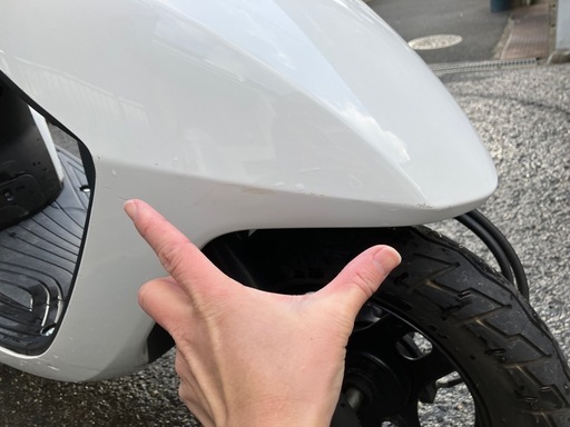 ホンダ　Dio　AF68型 （傷画像）