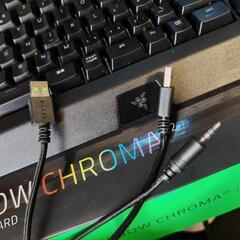 RAZER
BLACKWIDOW CHROMA V2   黄軸の画像