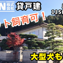 ★大型犬飼育可能！他動物など要相談！JR山陰本線【園部】駅車で1...