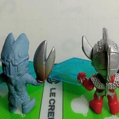 ミニフィギュアバルタン星人とウルトラセブン新品の画像