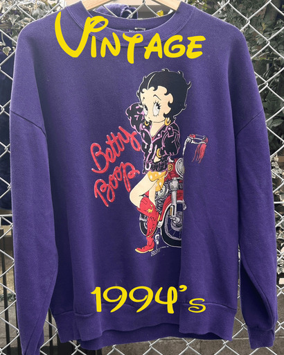 ヴィンテージ Betty Boop スウェット 1994年製