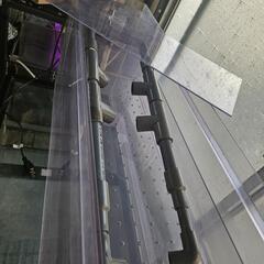 ニッソー NISSO 90cm曲げガラス水槽 希少ウェット&ドライ上部濾過 濾材大量の画像