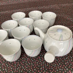 お値下げ‼️茶器　湯呑み１０個そろい【未使用品】