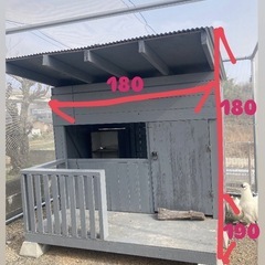 小屋　鶏小屋　一式 の画像