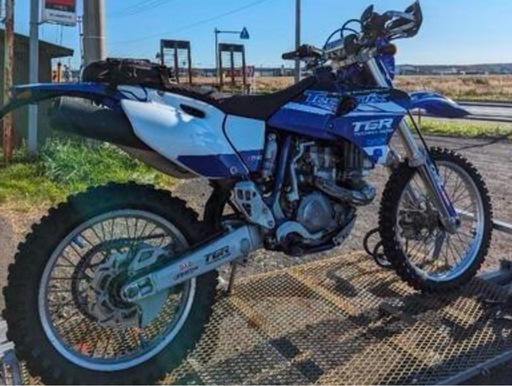 ＷＲ400Ｆオフロードバイク　車検R7.9月まで　