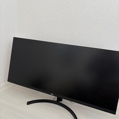 【ウルトラワイドモニター】LG34型　平面