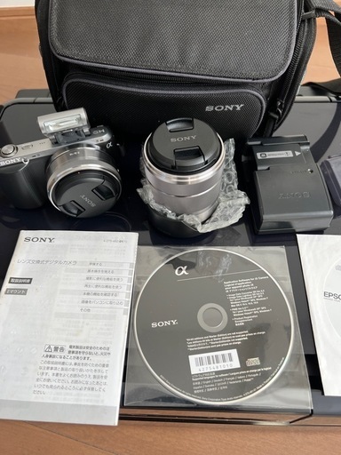 SONY NEX-C3ミラーレス一眼EPSONプリンターEP-804A