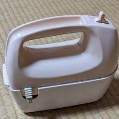 トヨクニ ハンドミキサー うすピンク ハンドミキサー 収納ケース付の画像