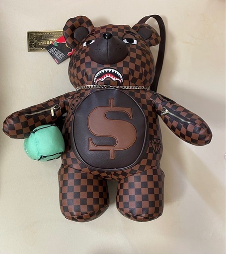 SPRAYGROUND スプレイグラウンド Sprayground Sip Lenticular Chomp Moneybear Limited Edition Backpack.\n