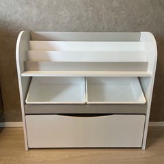 ランピー　　おもちゃ箱　絵本棚　