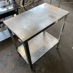 ステンレス台　No.886　作業台　厨房　【リサイクルショップど...