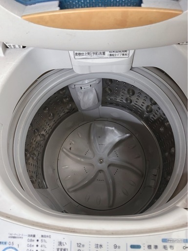 TOSHIBA 東芝 洗濯機 AW-60GF 乾燥機 6kg