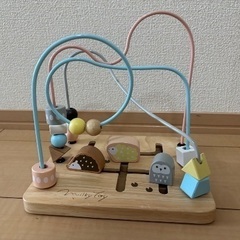 ミルキートイ 知育玩具 ボール ワイヤー 木製 木のおもちゃ