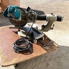 makita マキタ 12型 スライドマルノコ LS1211 卓上スライド丸のこ 卓上 丸のこ 丸ノコ 工具 95年製の画像
