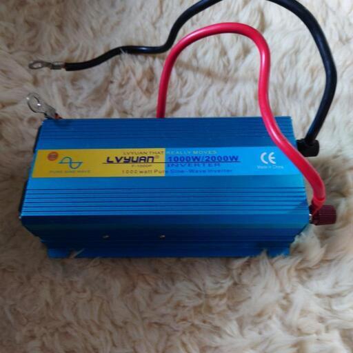 12v１０００wインバーター。この商品は1月25日(土)18時で締め切ります