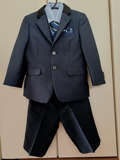 【美品】男児用　入学式スーツ一式　120cm