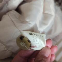お値下げ中！昭和レトロ 中古品 フード付きコートの画像