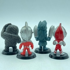 P0629659A 円谷プロ 特撮ヒーロー ウルトラマン ニセウルトラセブン バルタン星人 M1号 シリーズ コレクション ソフビ おもちゃの画像