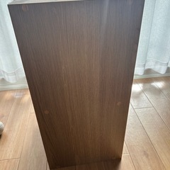 美品　2段収納　ニトリ　カラーボックス　木目調　の画像