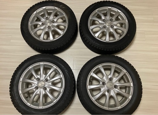 ホイール付きスタッドレスタイヤ