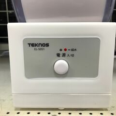 【ジャングルジャングル岸和田店】テクノス スチーム加湿器 EL-SO51の画像
