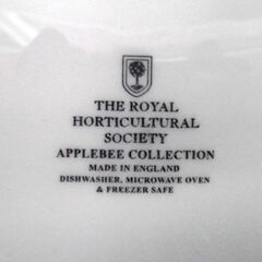 RHS 英国 王立園芸協会 アップルビー 大皿 希少 直径約27.5㎝ THE ROYAL HORTICULTURAL SOCIETY APPLEBEE COLLECTION 1枚 苫小牧西店 の画像